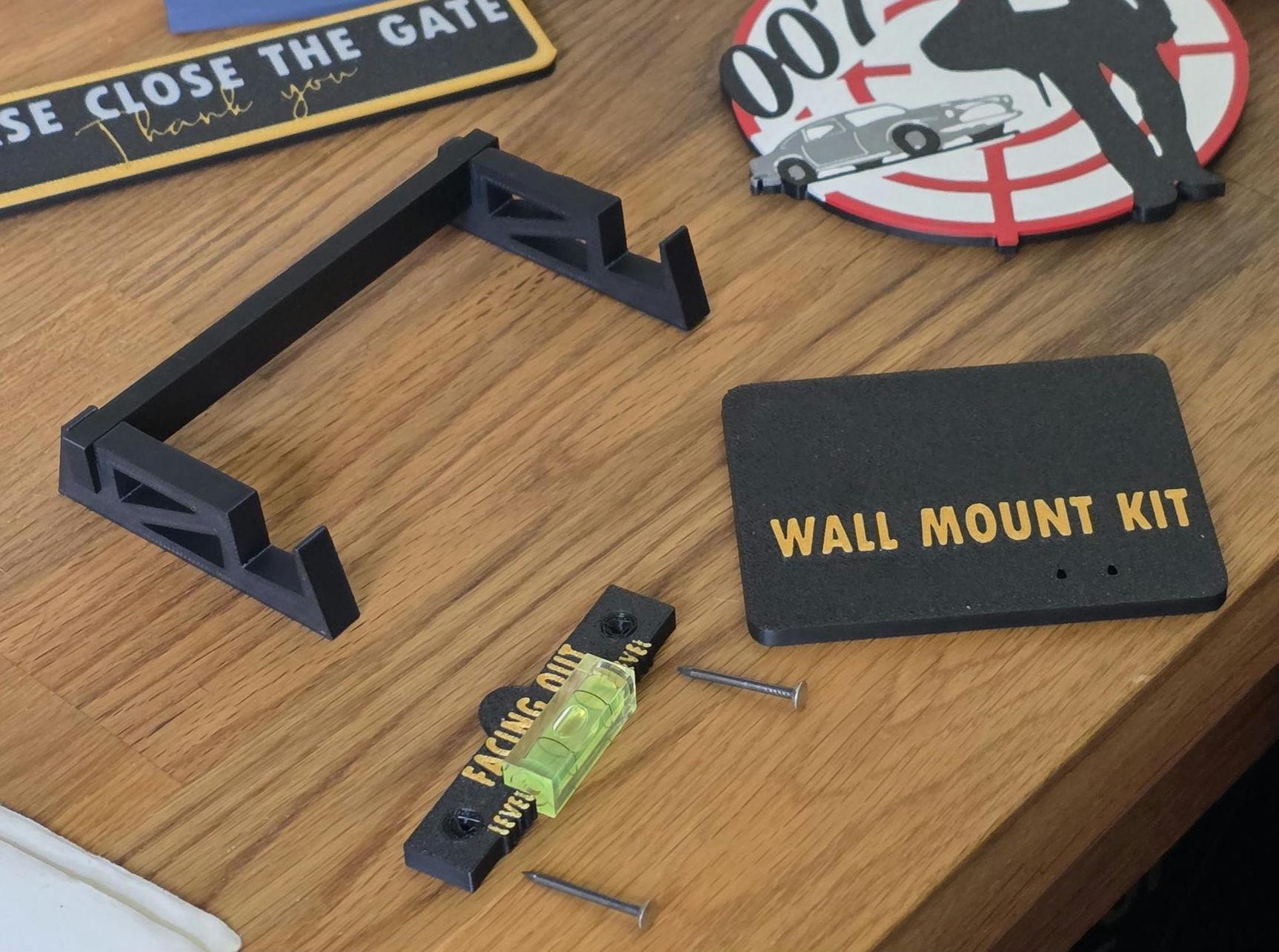 Bond Wall Art Walther PPK Bullet Scale Size Brass Printed Detailed Decor Collectable Film Movies James 32 acp Fleming Dr. No 007 Gun