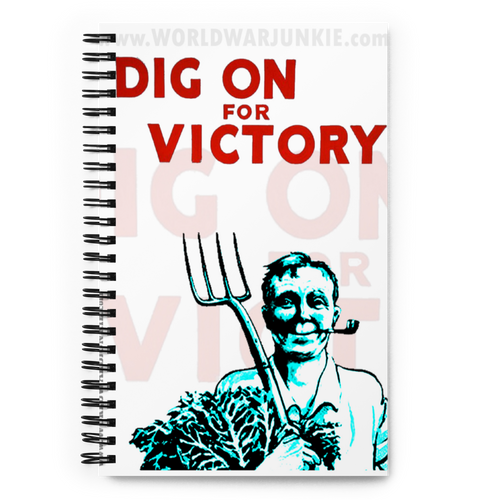 Dig on for Victory Note Book Spiral Motivational Organiser
